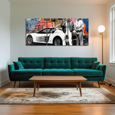 AUTO-MOCKUP ROOM | Miami Vice-Ferrari