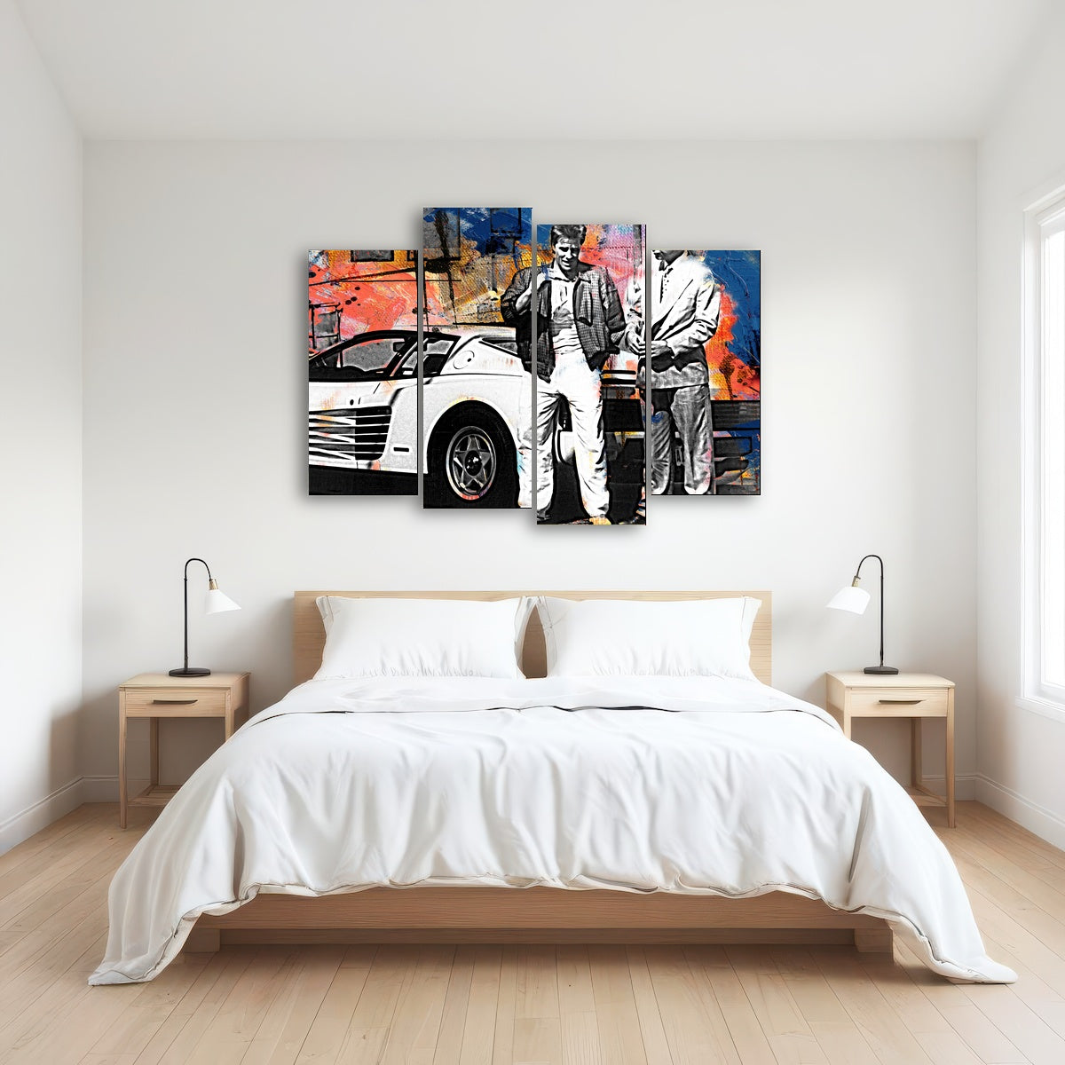 AUTO-MOCKUP ROOM | Miami Vice-Ferrari