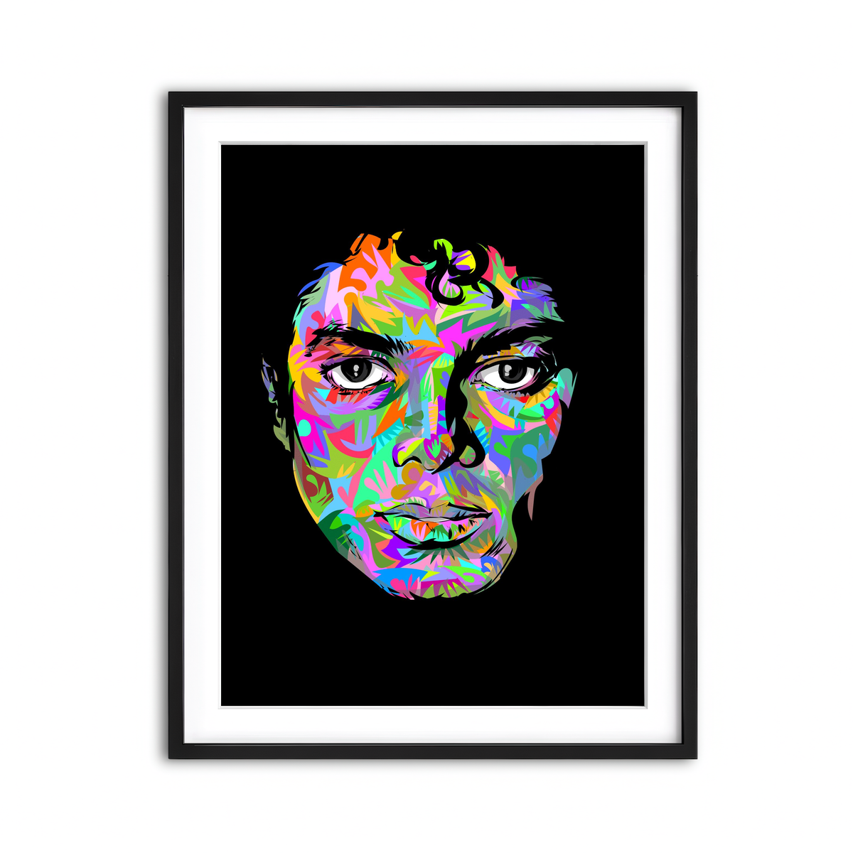 Framed Print 3x4 Black