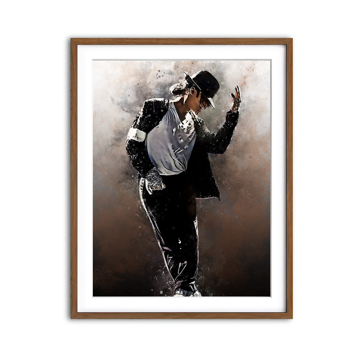 Framed Print 3x4 Walnut