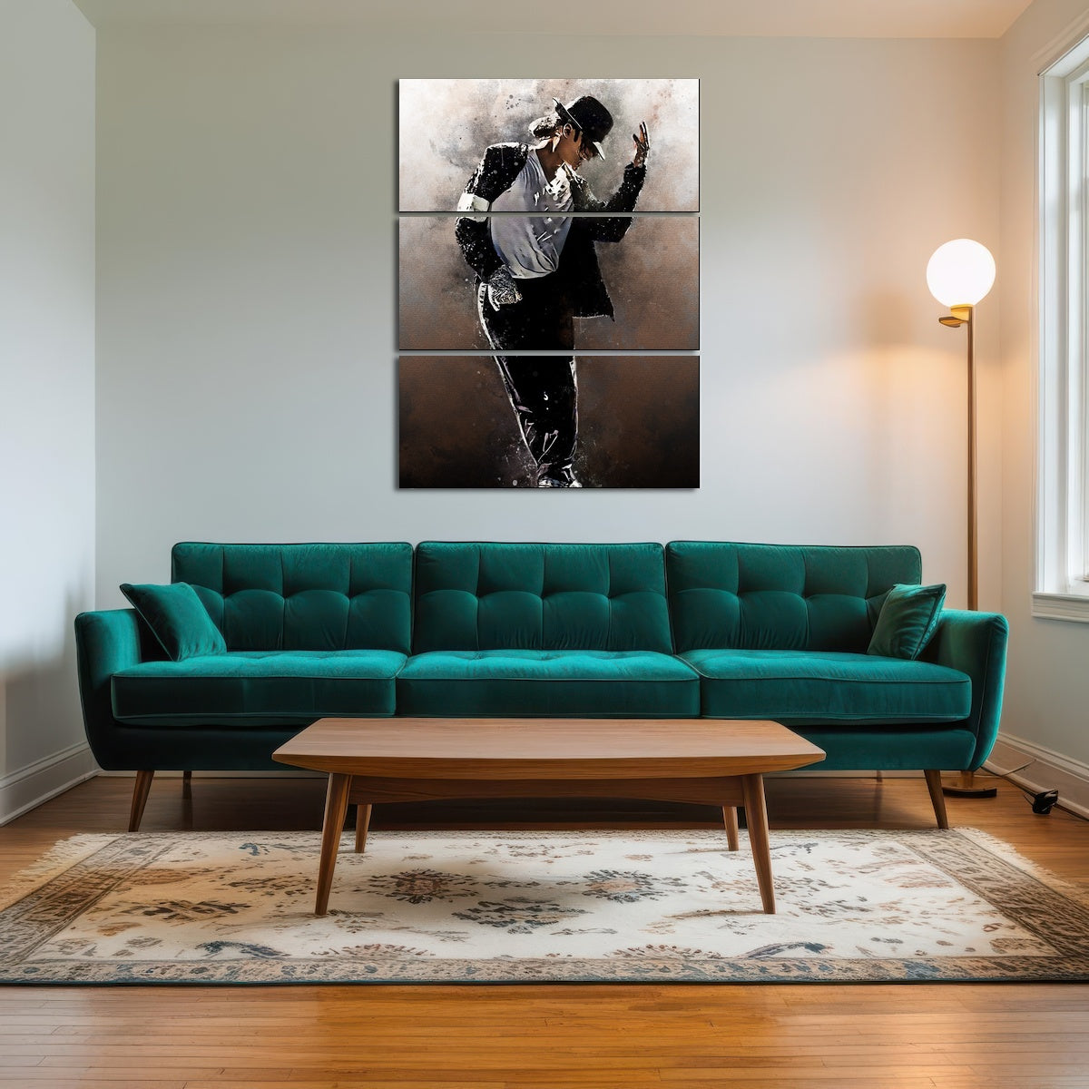 AUTO-MOCKUP ROOM | Michael Jackson Painting