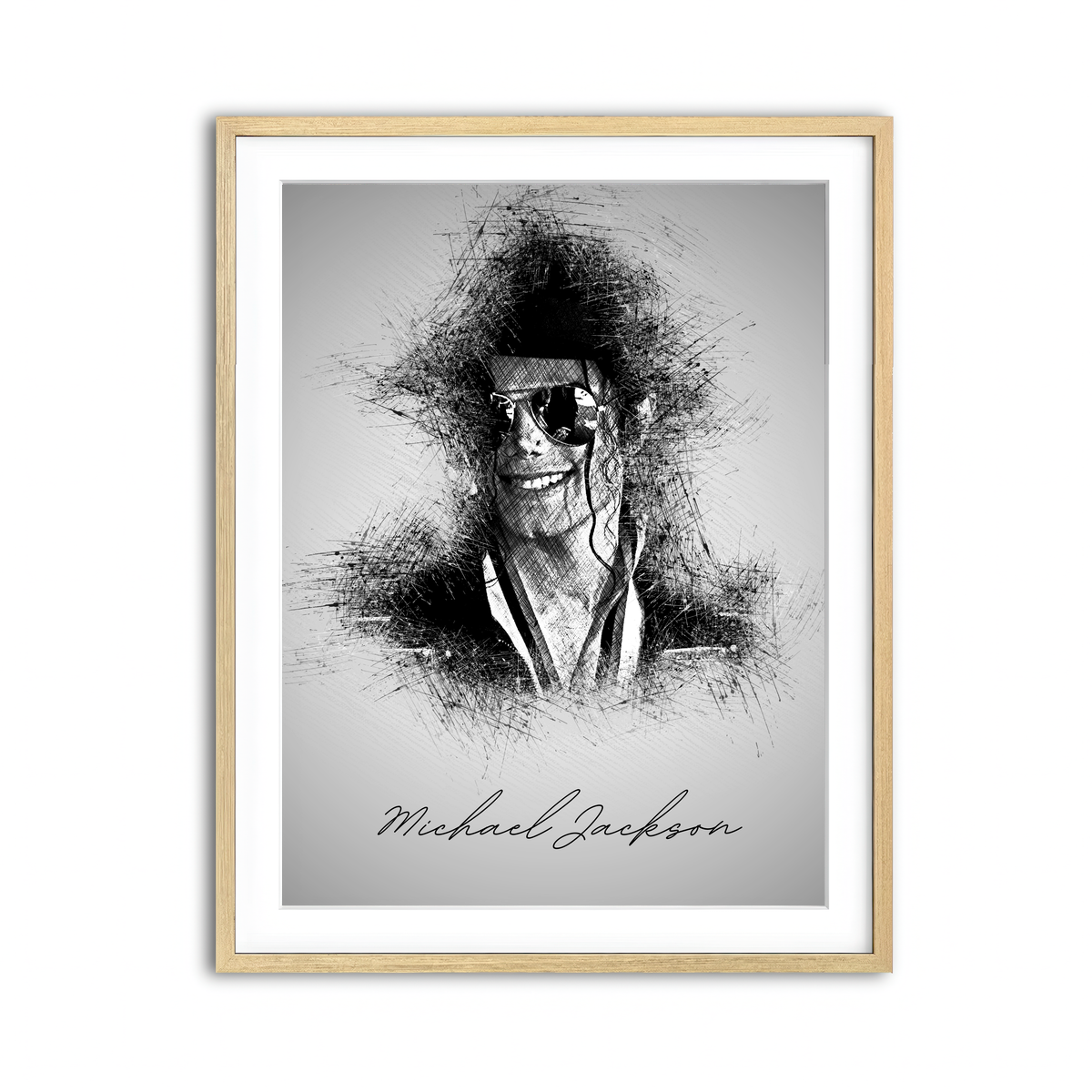 Framed Print 3x4 Natural