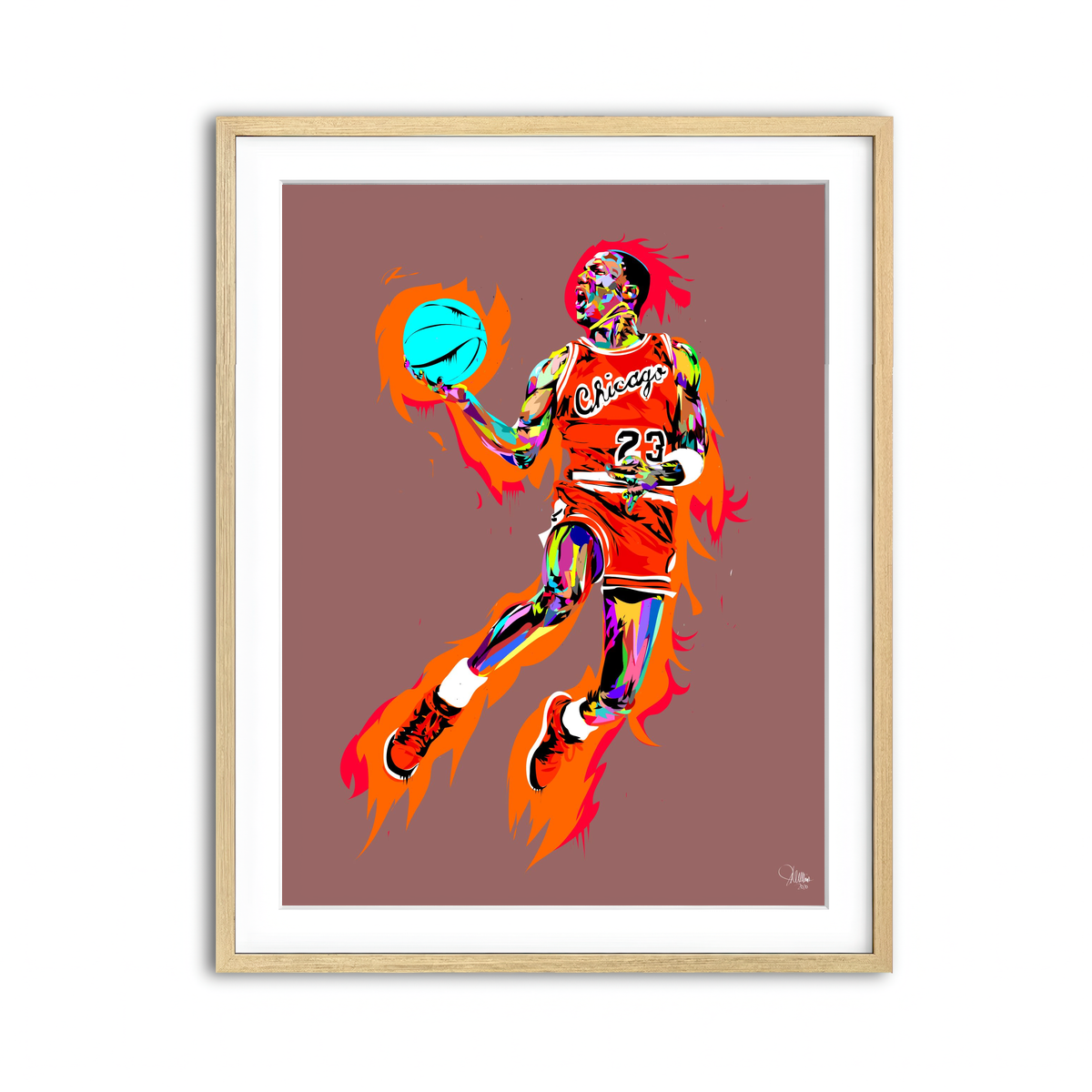 Framed Print 3x4 Natural