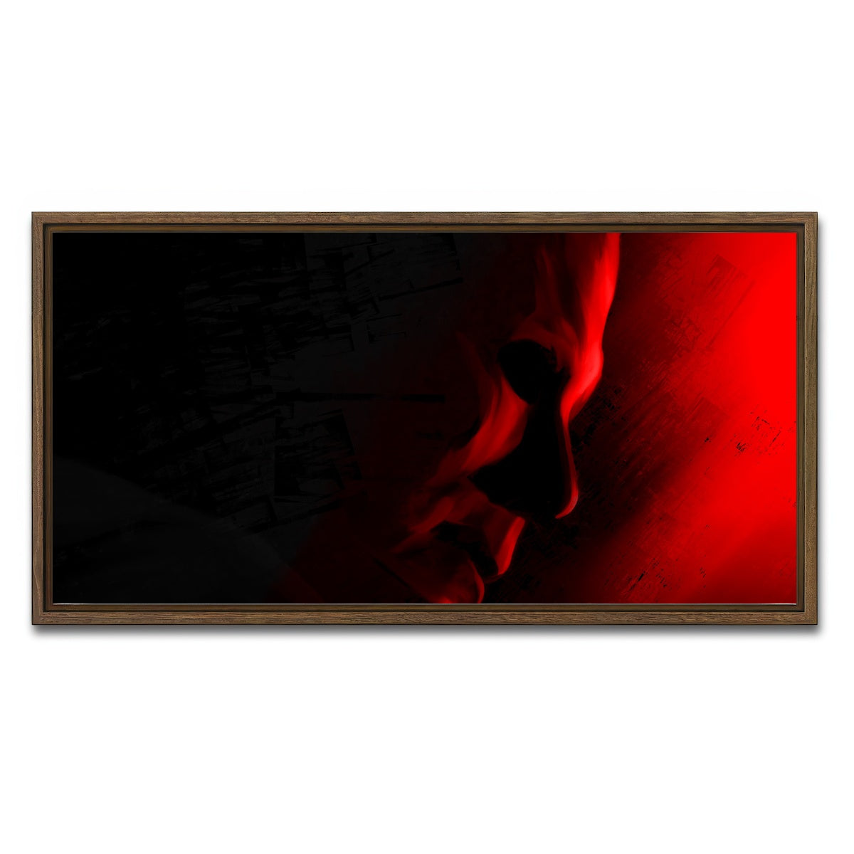 AUTO-MOCKUP WHITE | Michael Kills | 1 Piece | Walnut Framed Canvas | group=2x1