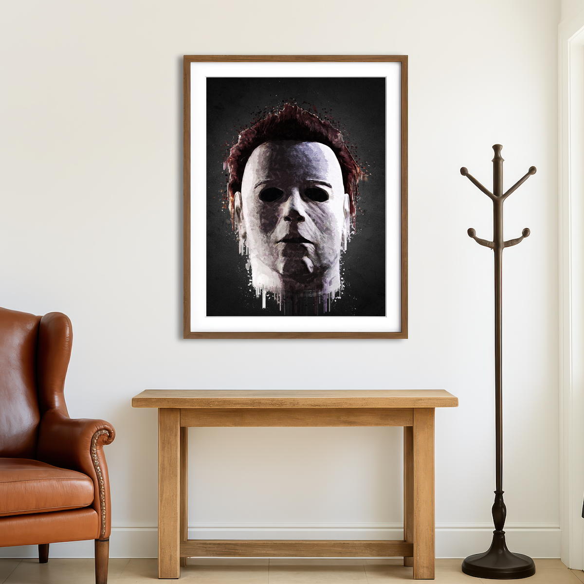 AUTO-MOCKUP ROOM | Michael Portrait Wall Art