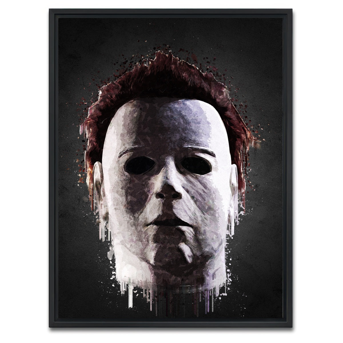 AUTO-MOCKUP WHITE | Michael Portrait | 1 Piece | Black Framed Canvas | group=3x4