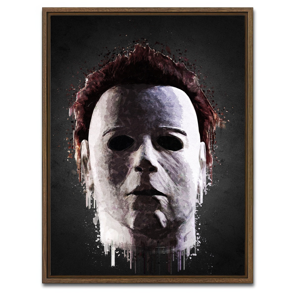 AUTO-MOCKUP WHITE | Michael Portrait | 1 Piece | Walnut Framed Canvas | group=3x4