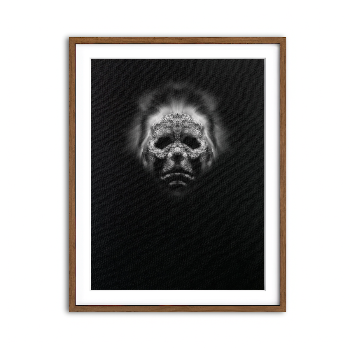 Framed Print 3x4 Walnut