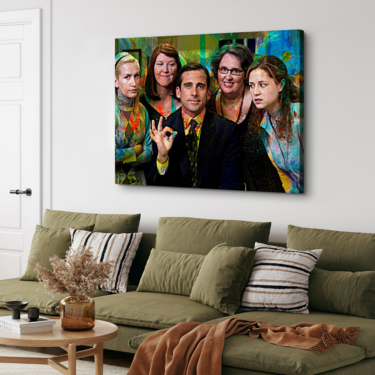 Michael & The Office Ladies Wall Art