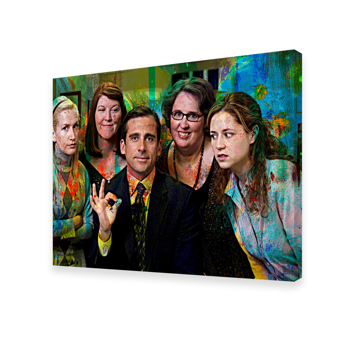 Michael & The Office Ladies Wall Art