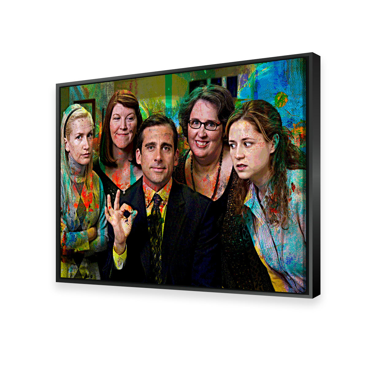 Michael & The Office Ladies Wall Art