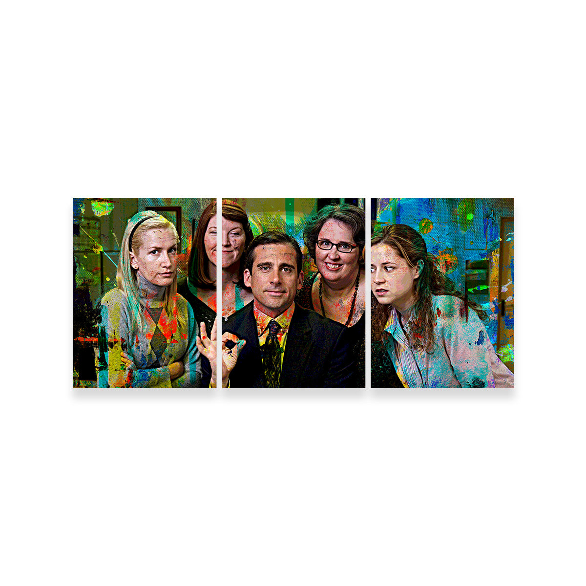 Michael & The Office Ladies Wall Art