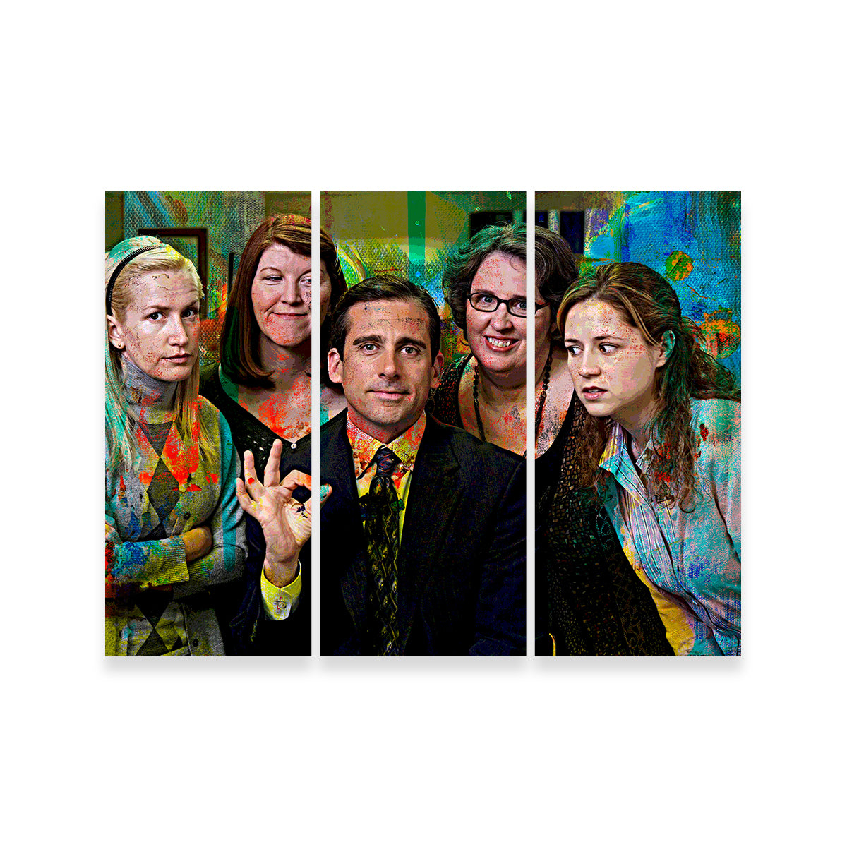 Michael & The Office Ladies Wall Art