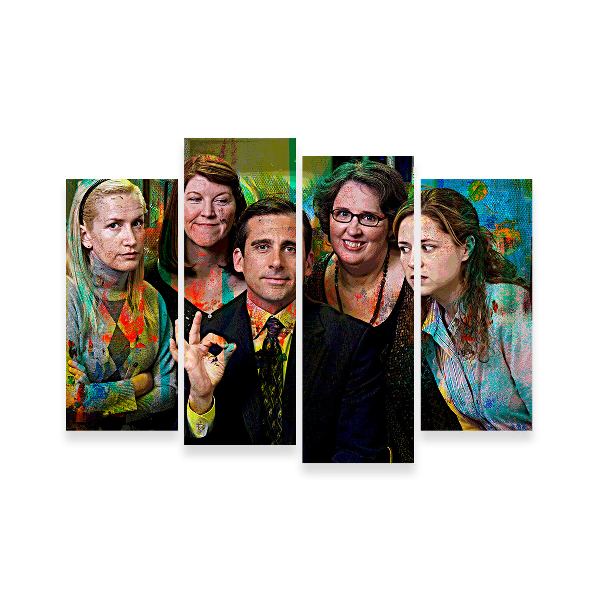 Michael & The Office Ladies Wall Art