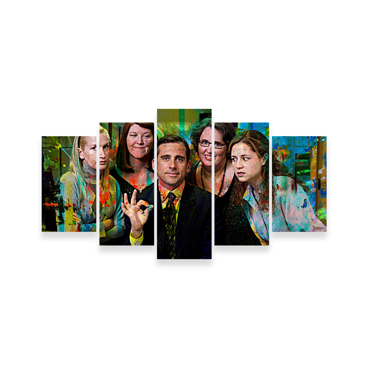 Michael & The Office Ladies Wall Art
