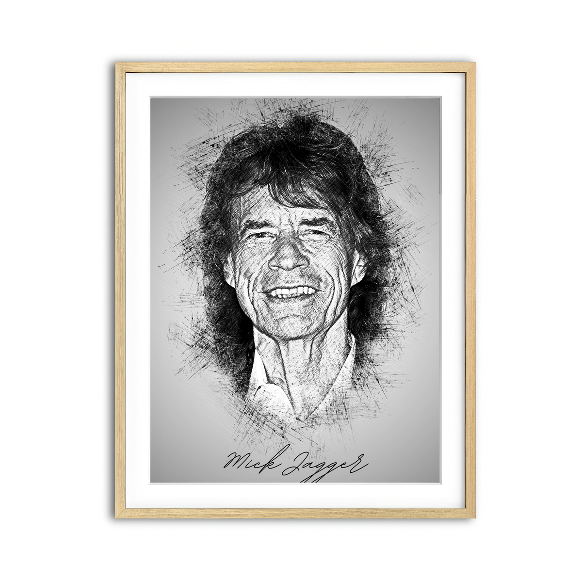 Framed Print 3x4 Natural