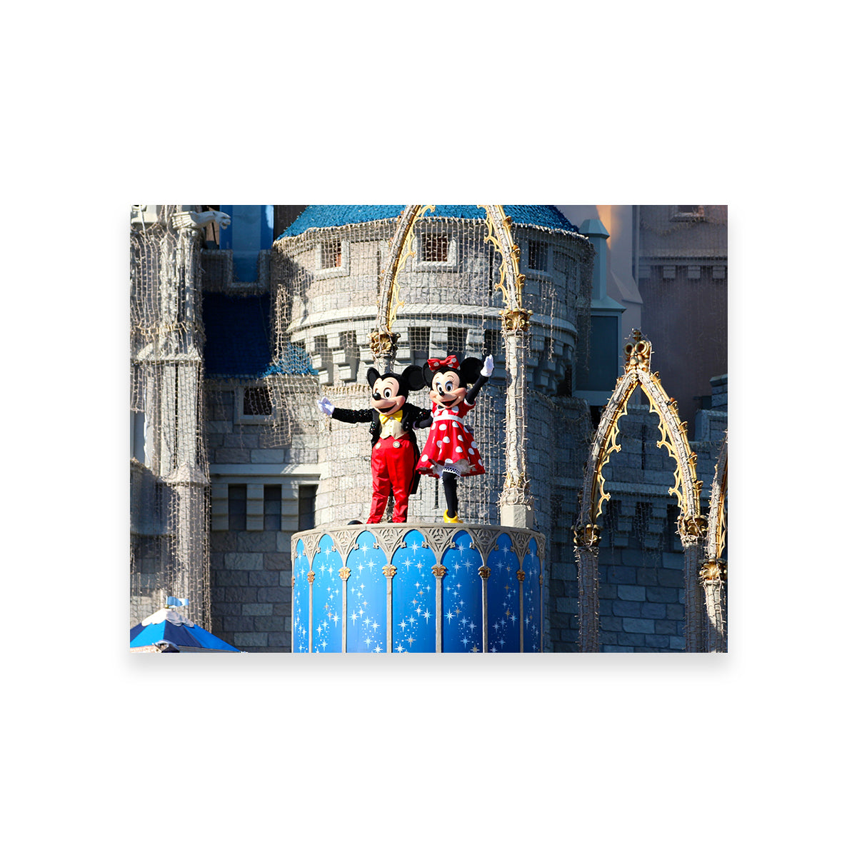 Mickey & Minnie Disney World Wall Art