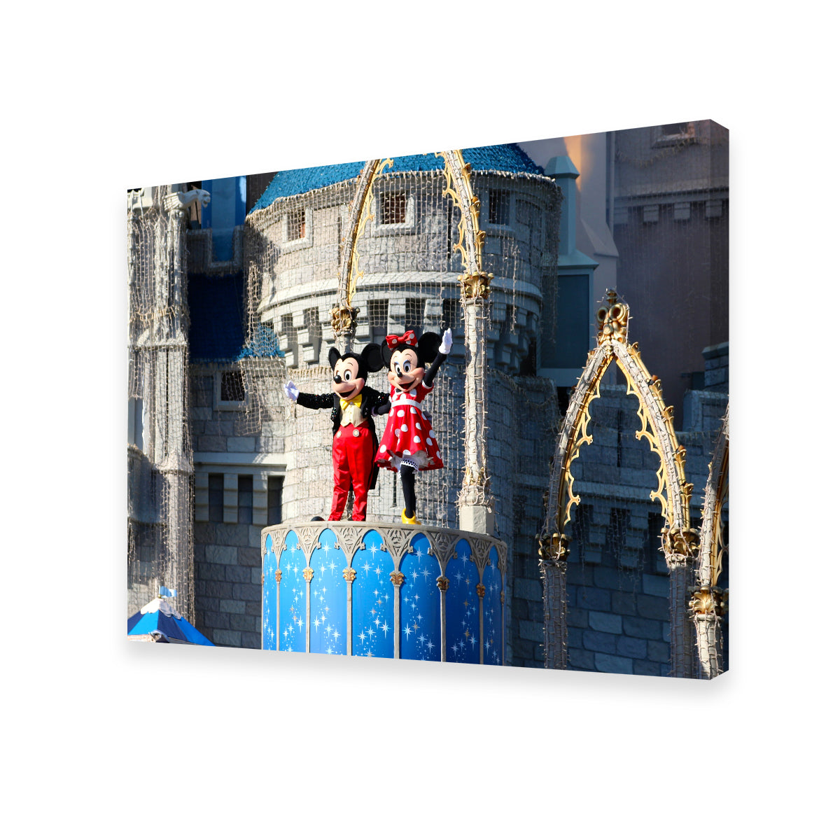 Mickey & Minnie Disney World Wall Art