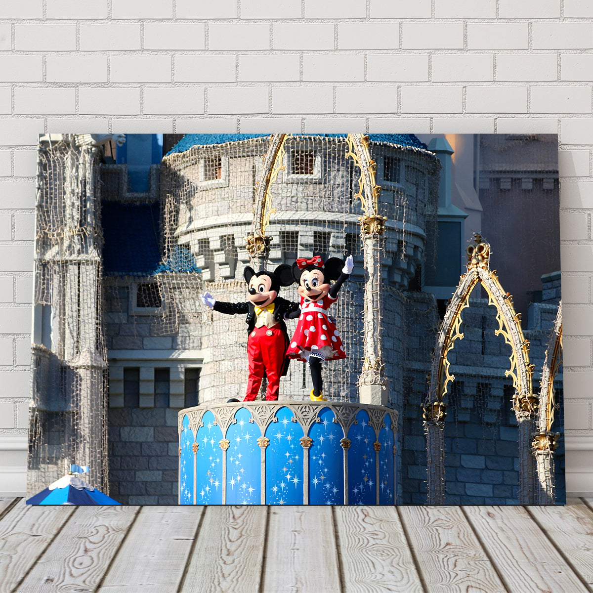 Mickey & Minnie Disney World Wall Art