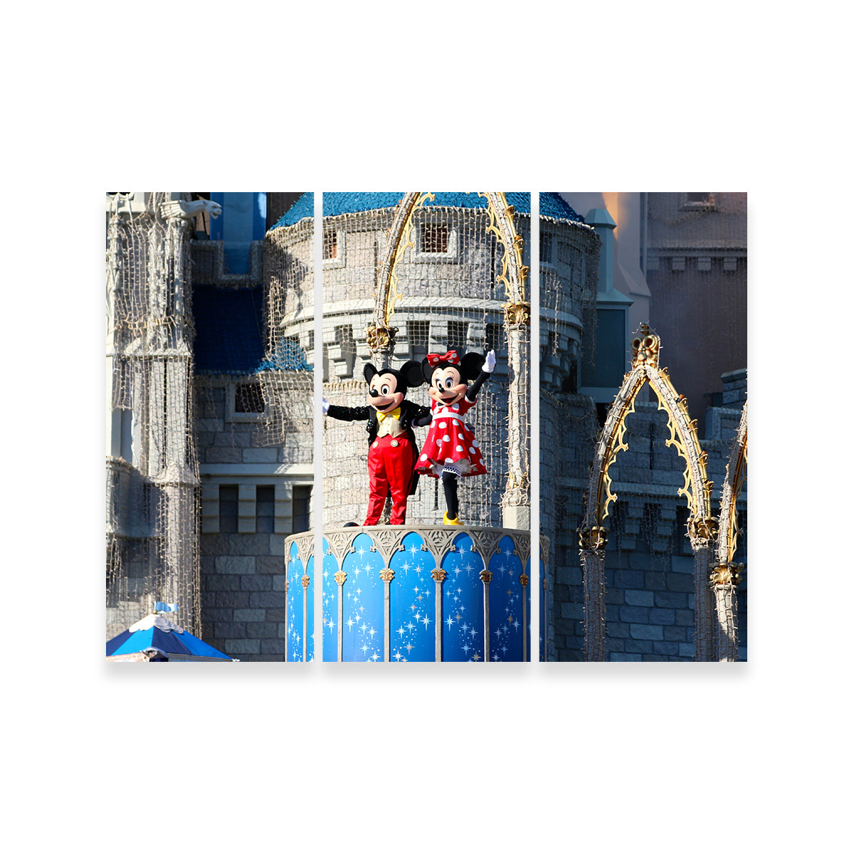 Mickey & Minnie Disney World Wall Art
