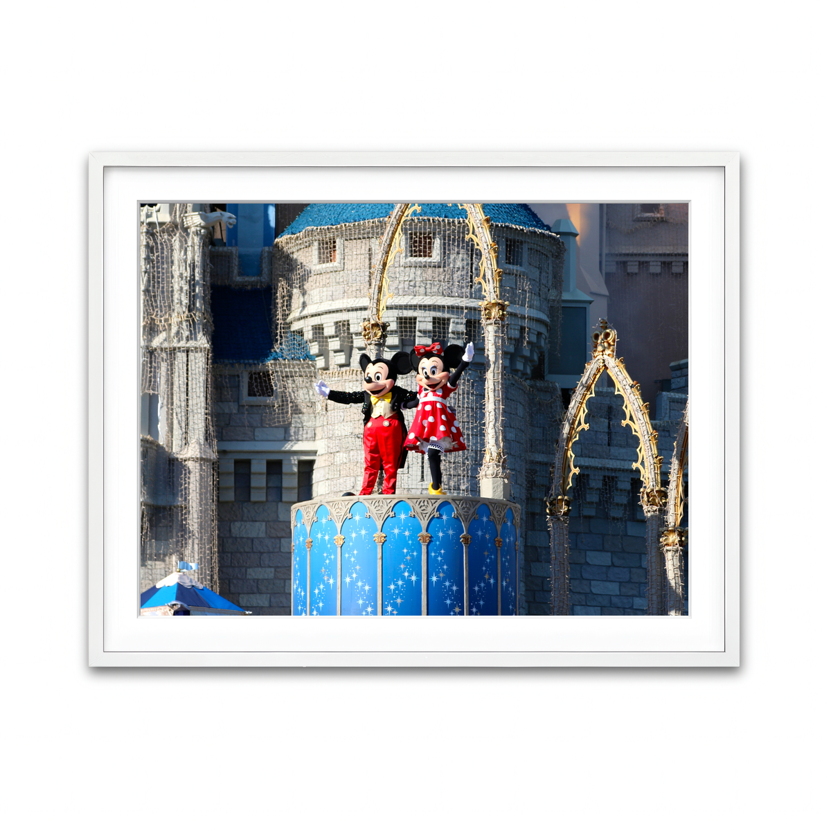 Framed Print 4x3 White