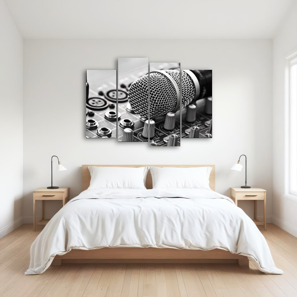AUTO-MOCKUP ROOM | Microphone Mixer
