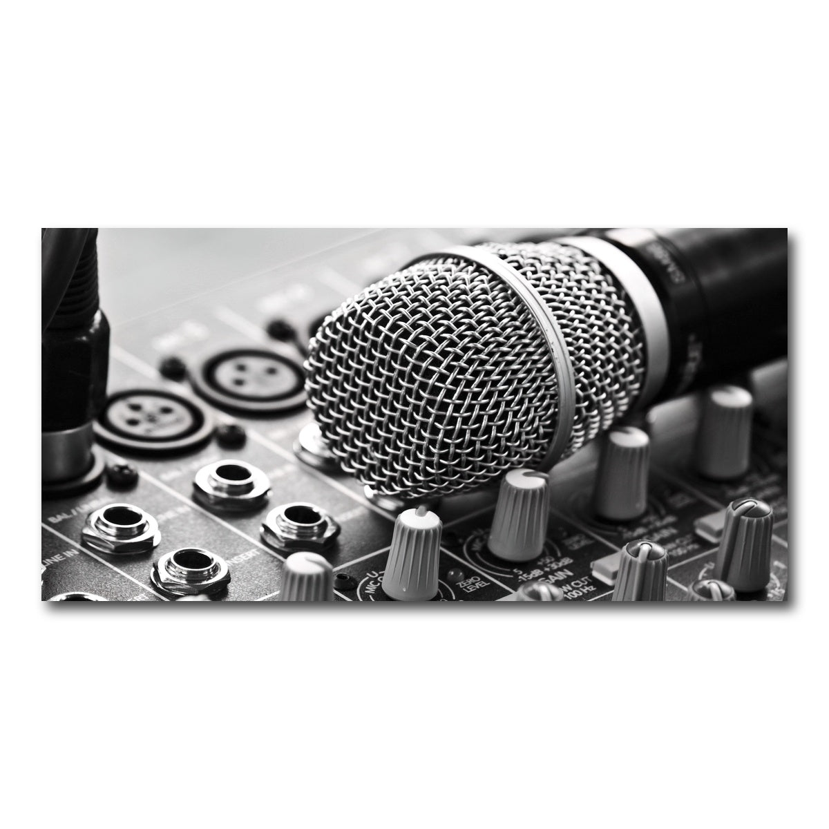 AUTO-MOCKUP WHITE | Microphone Mixer | 1 Piece | Gallery Wrap Canvas | group=2x1
