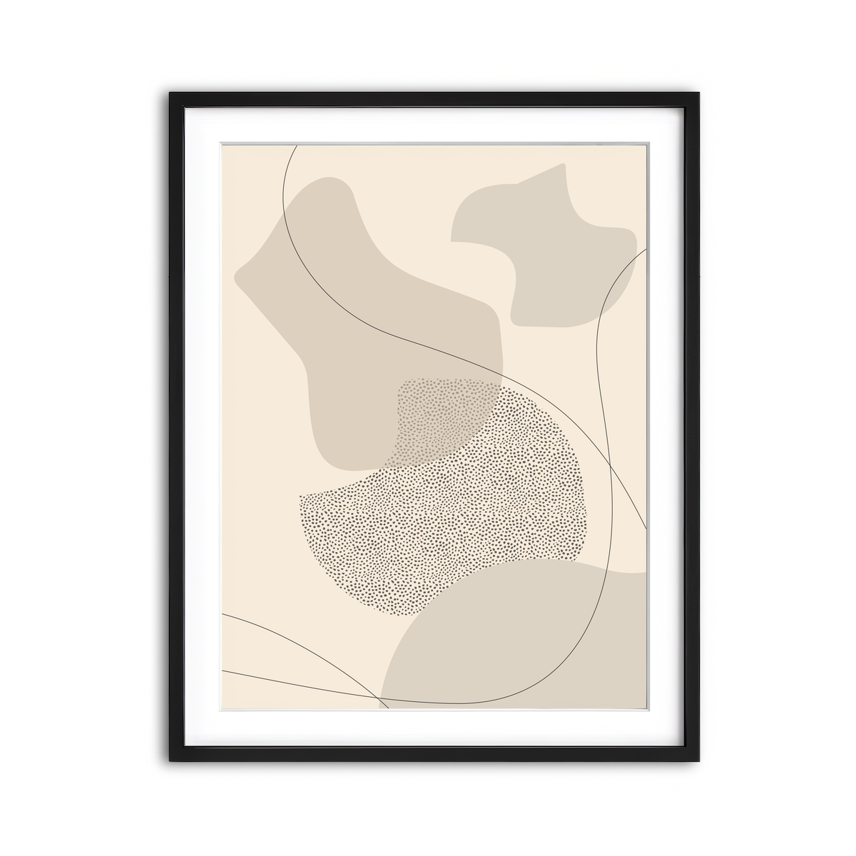 Framed Print 3x4 Black