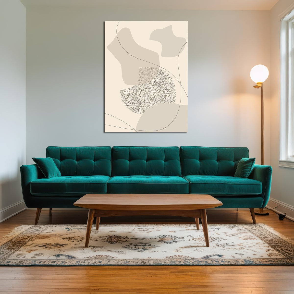 AUTO-MOCKUP ROOM | Mid-Century Modern No. 2