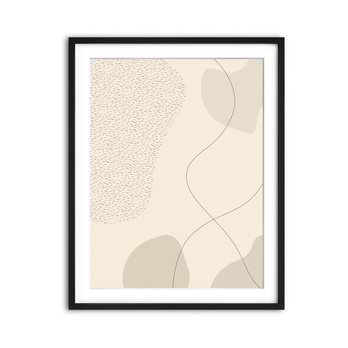 Framed Print 3x4 Black