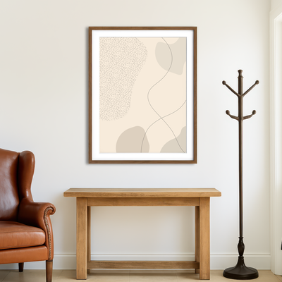 AUTO-MOCKUP ROOM | Mid-Century Modern No. 3 Wall Art