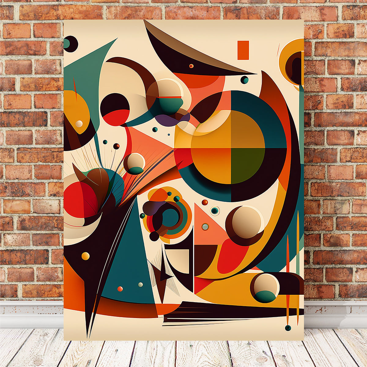 Mid Century Abstract S1 – Legendary Wall Art