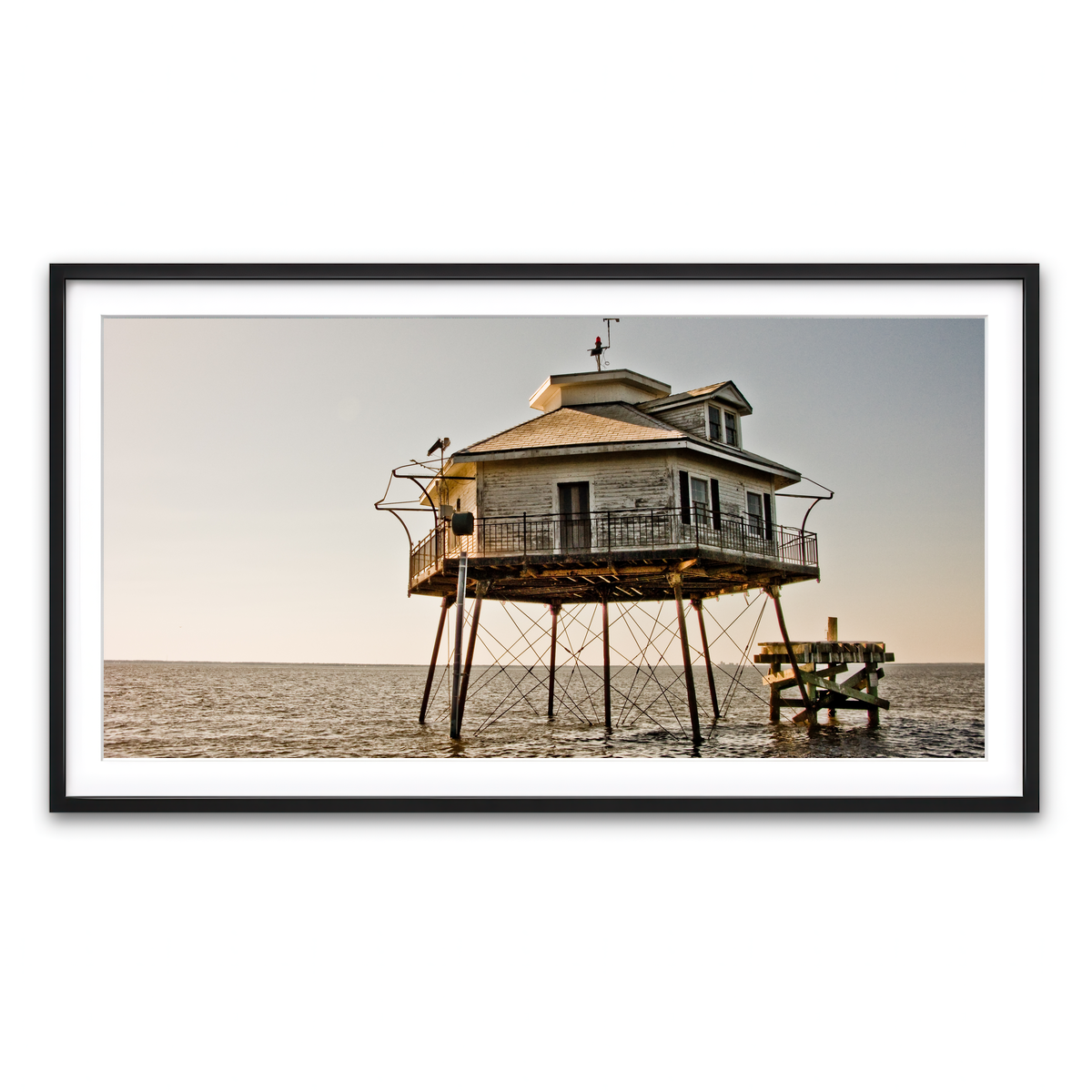 Framed Print 2x1 Black