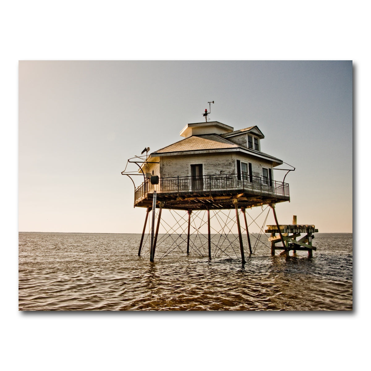 AUTO-MOCKUP WHITE | Mid Bay Light House | 1 Piece | Gallery Wrap Canvas | group=4x3