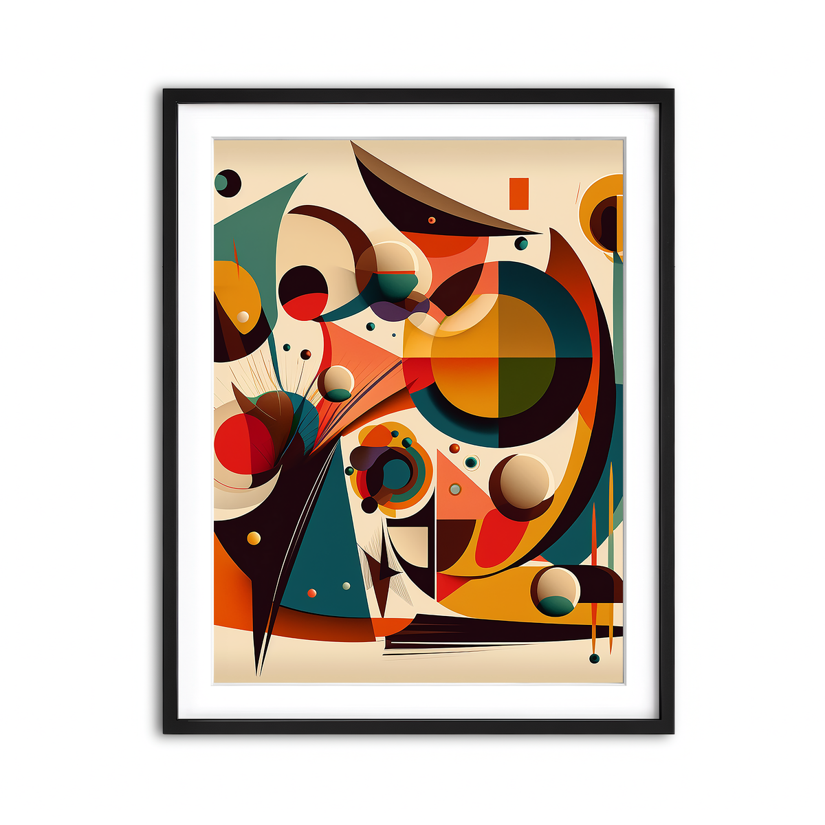 Framed Print 3x4 Black