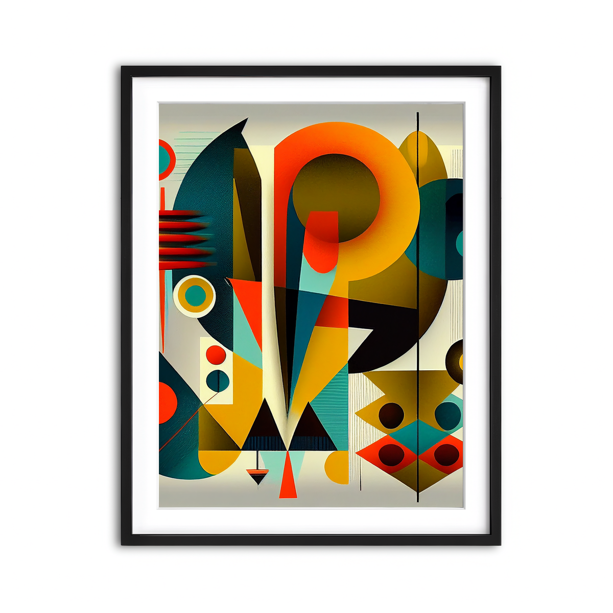Framed Print 3x4 Black