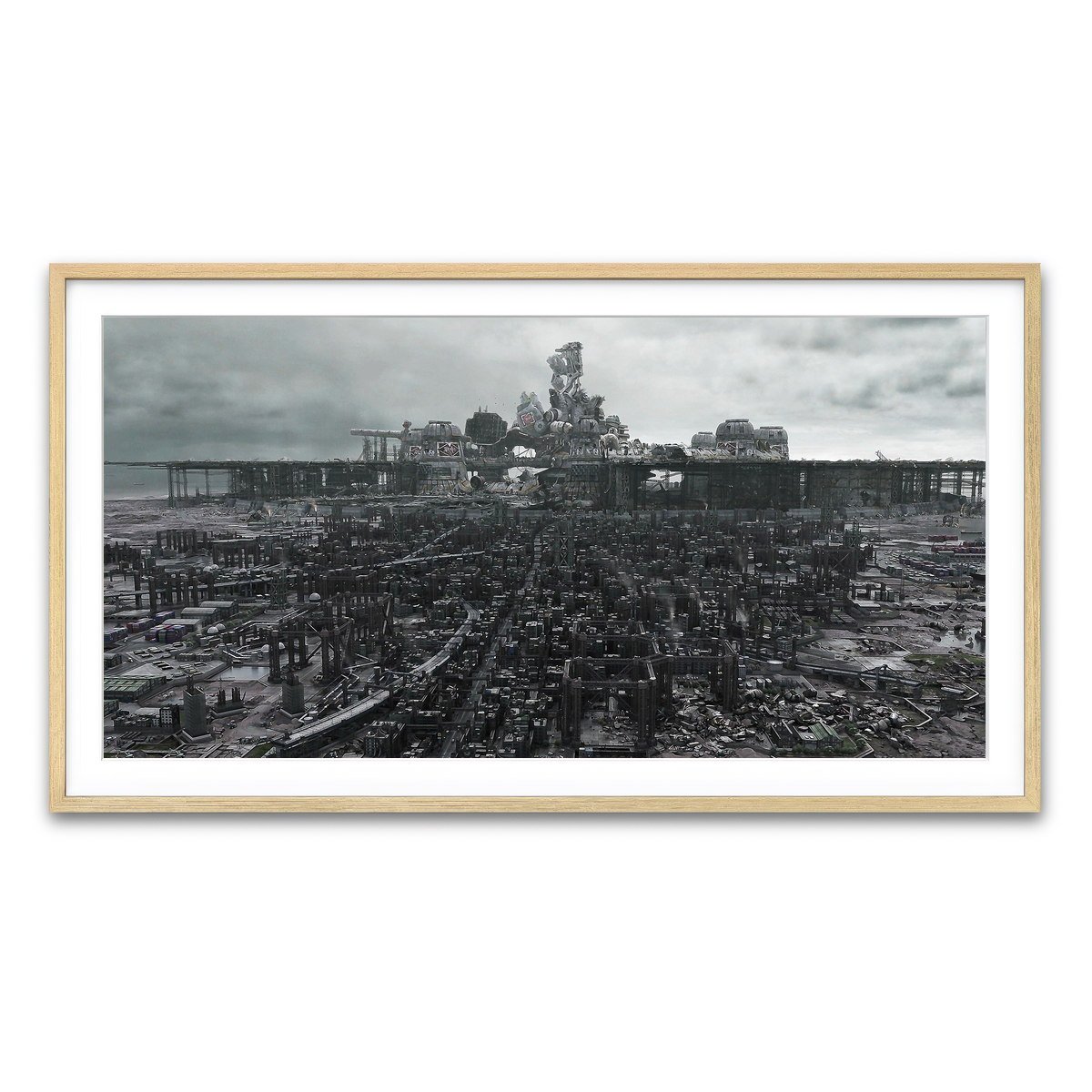 Framed Print 2x1 Natural