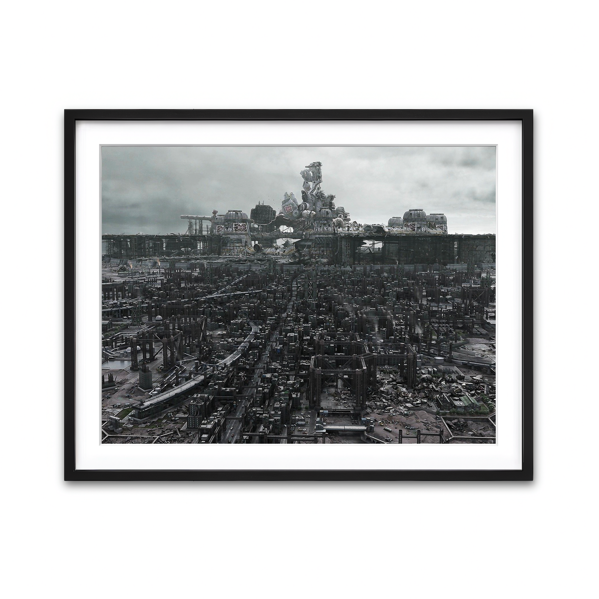 Framed Print 4x3 Black