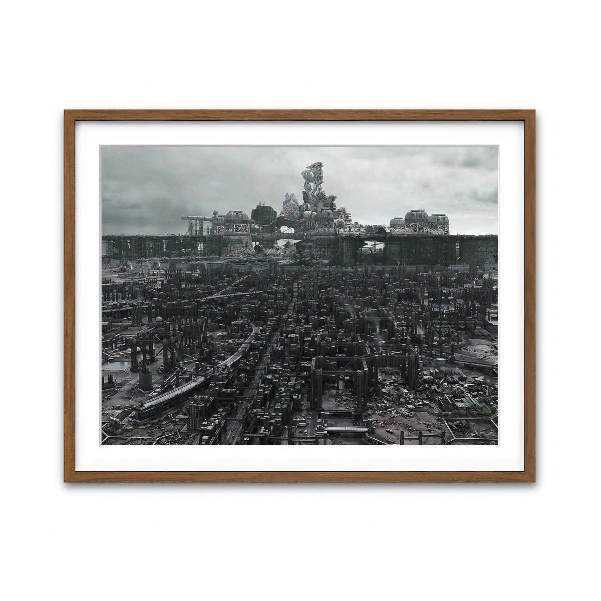 Framed Print 4x3 Walnut