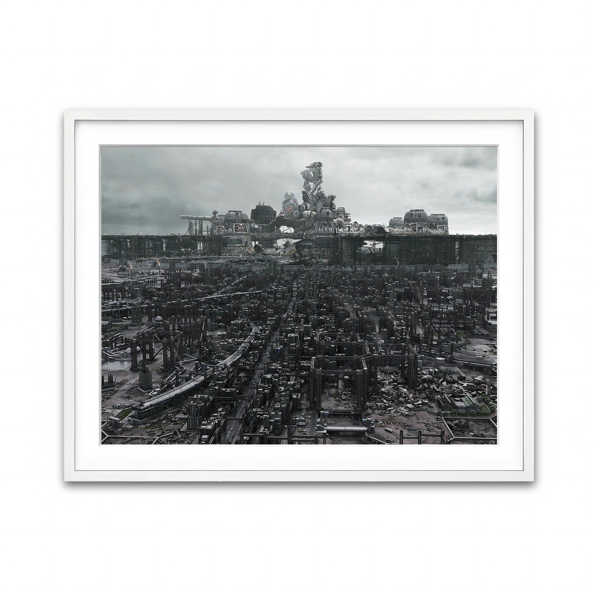 Framed Print 4x3 White