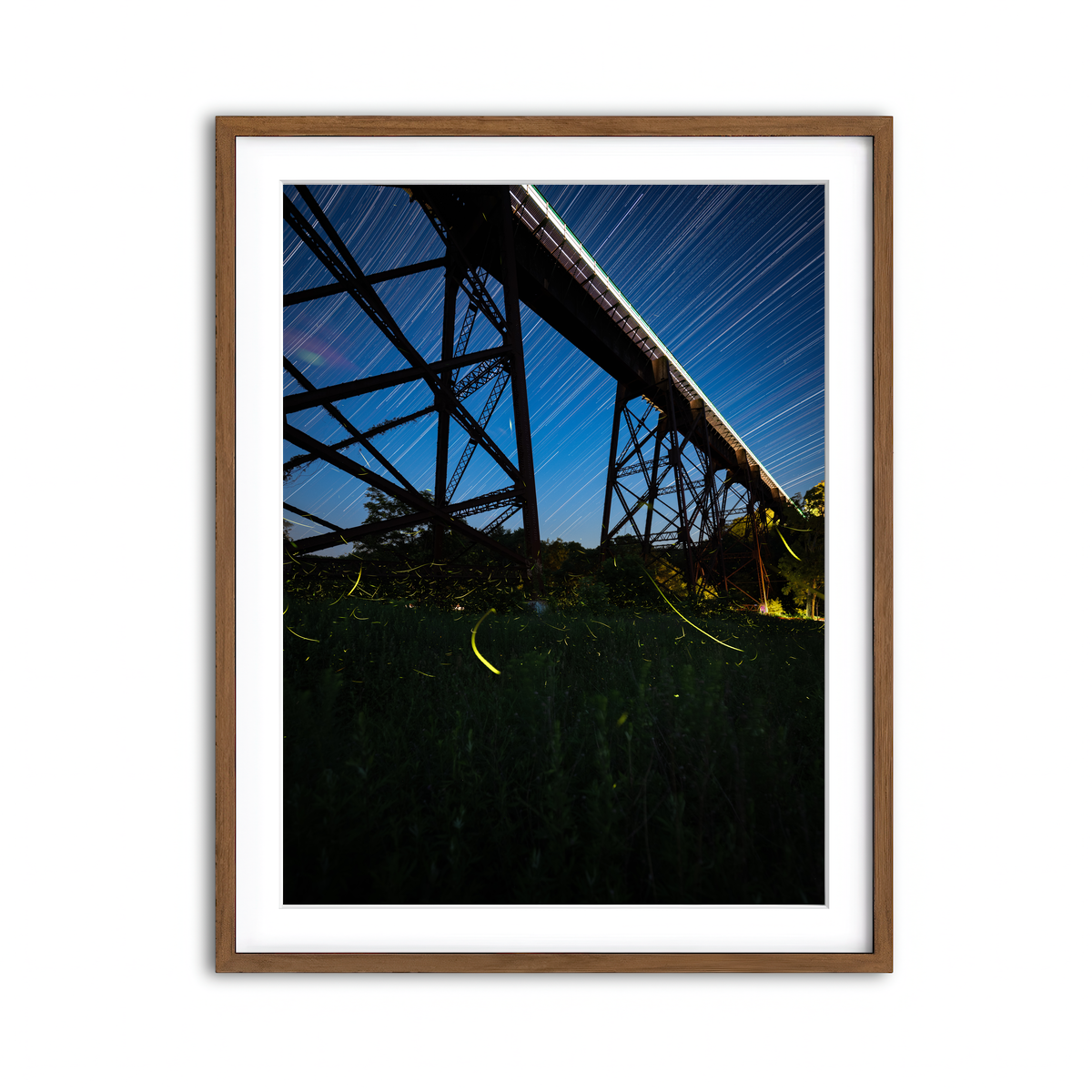 Framed Print 3x4 Walnut