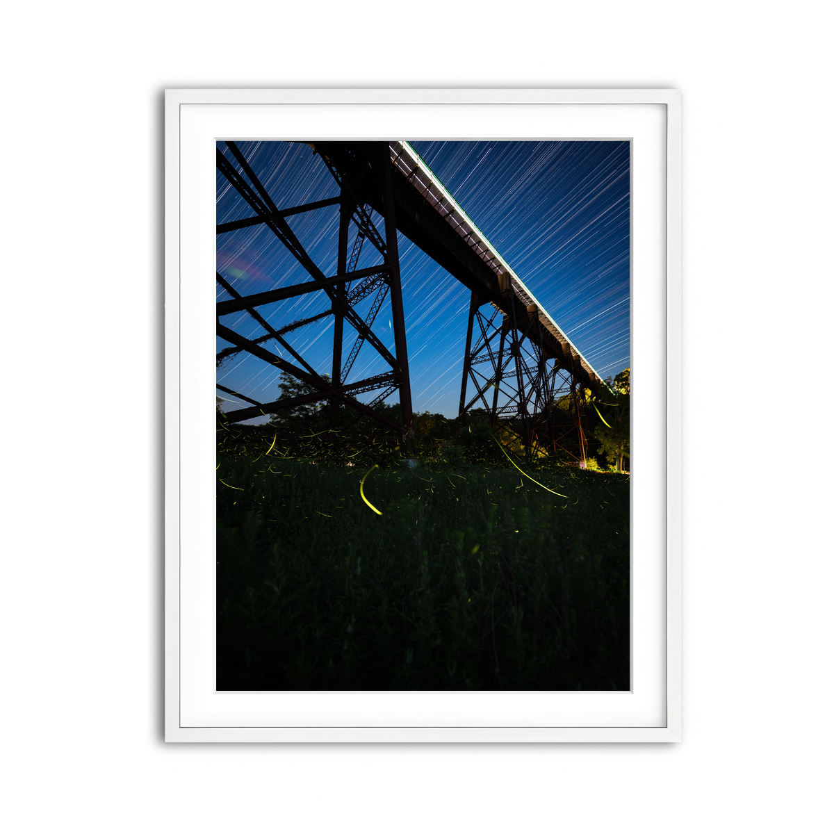 Framed Print 3x4 White