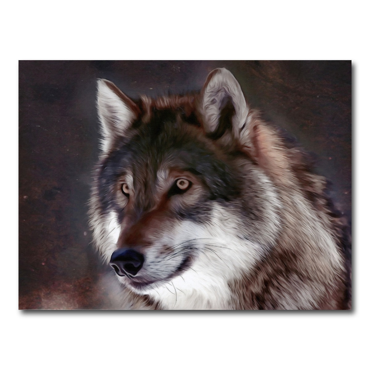 AUTO-MOCKUP WHITE | Midnight Watcher | 1 Piece | Gallery Wrap Canvas | group=4x3