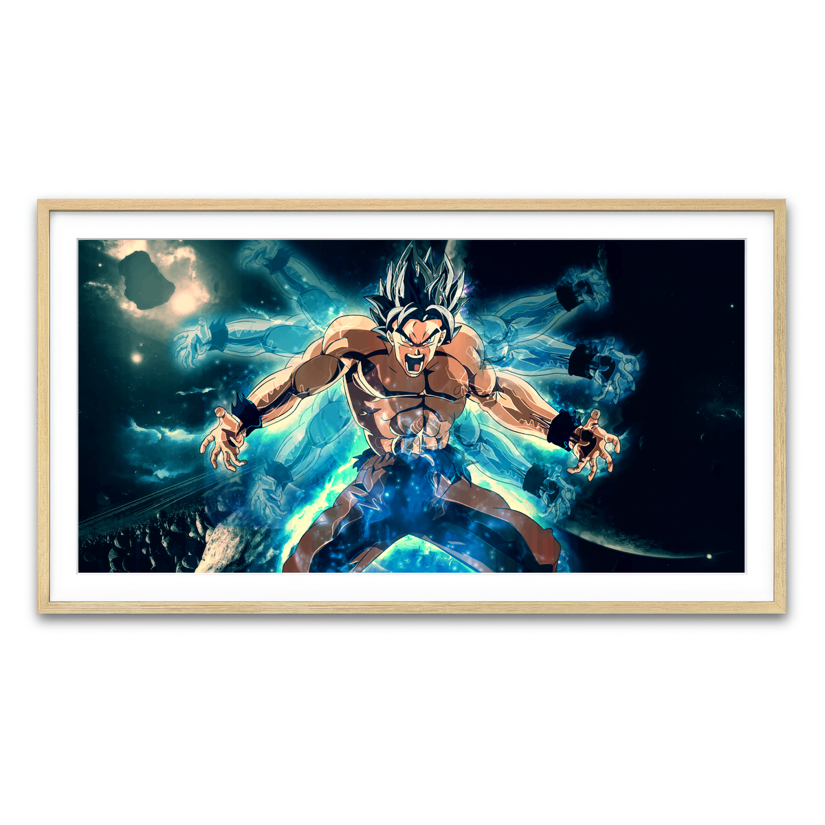 Framed Print 2x1 Natural