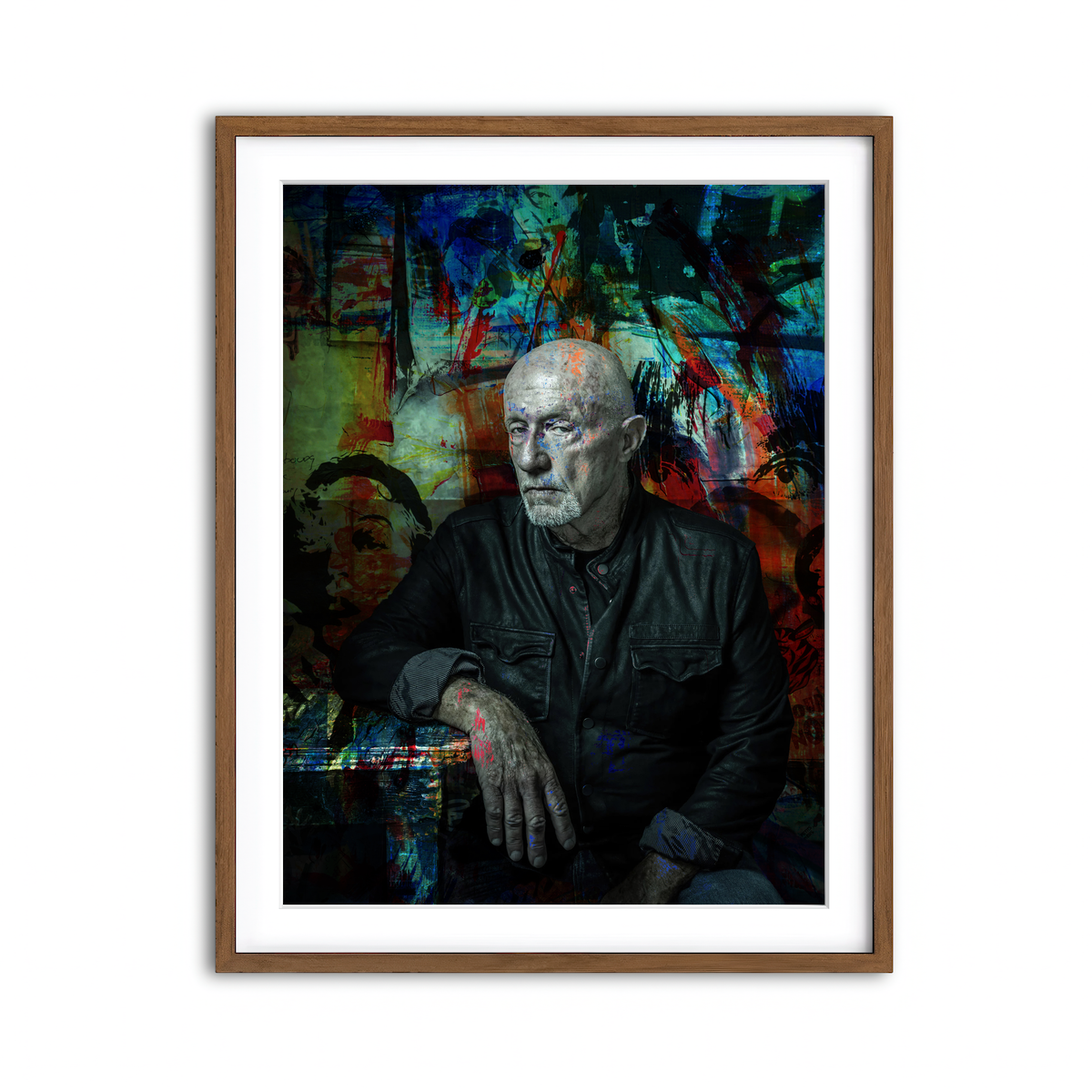 Framed Print 3x4 Walnut