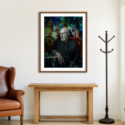 AUTO-MOCKUP ROOM | Mike - Jonathan Banks Wall Art