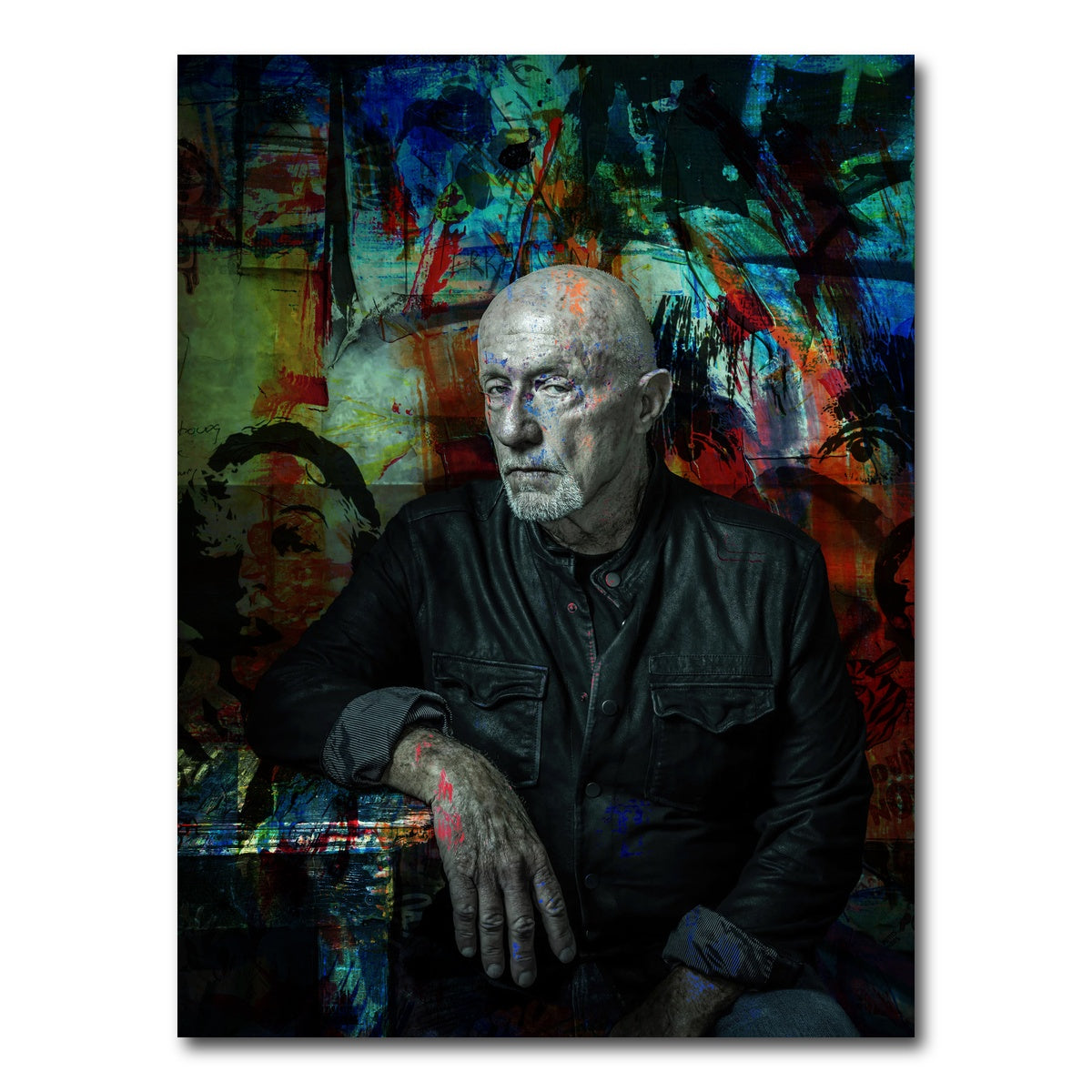 AUTO-MOCKUP WHITE | Mike - Jonathan Banks | 1 Piece | Gallery Wrap Canvas | group=3x4