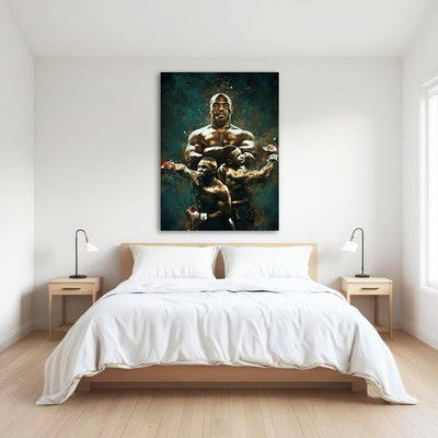 AUTO-MOCKUP ROOM | Mike Tyson Painting
