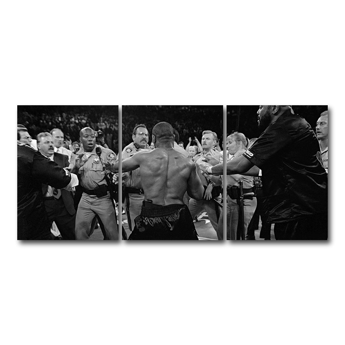 AUTO-MOCKUP WHITE | Mike Tyson | 3 Piece | Gallery Wrap Canvas | group=18x24
