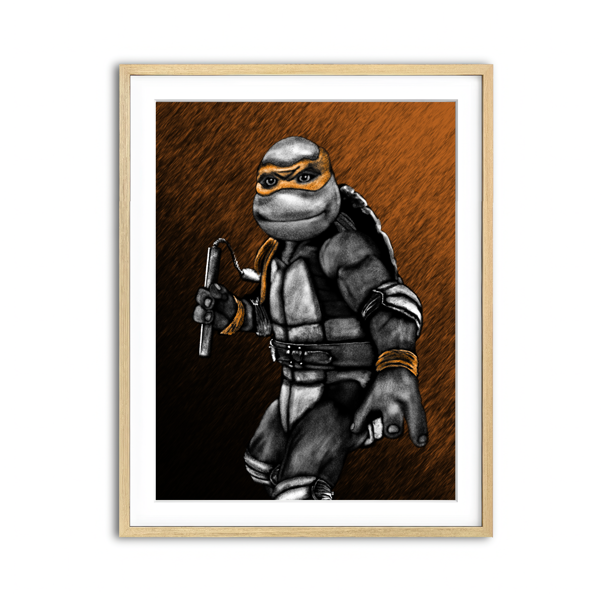 Framed Print 3x4 Natural